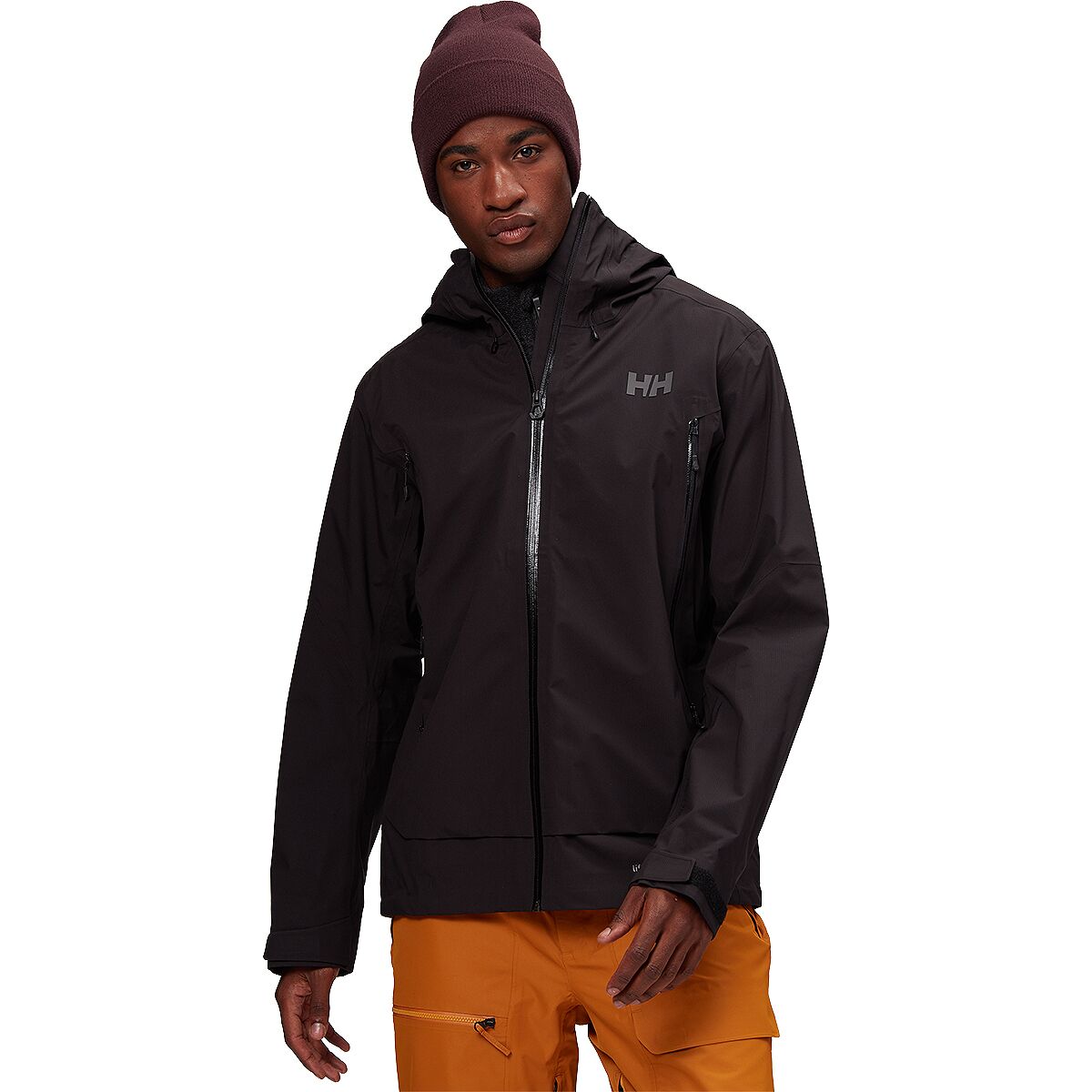 Helly Hansen Men's Verglas Infinity Shell Jacket in Black - Size: XXL