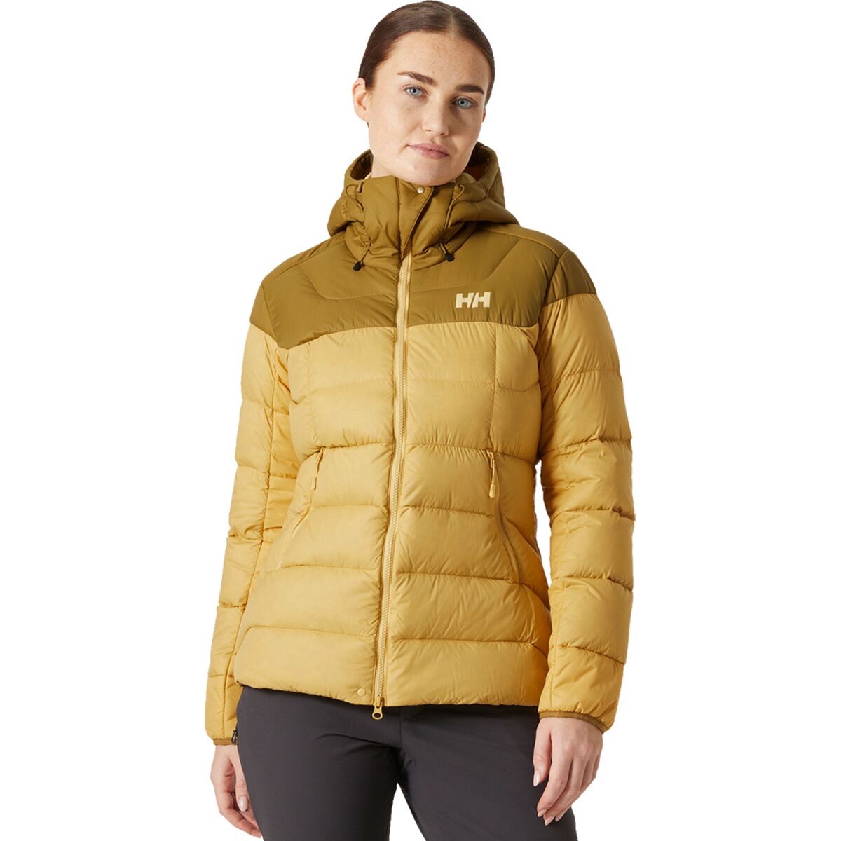 Helly Hansen Women's Verglas Glacier Down Jacket in Sand / Lynx - Size: XS
