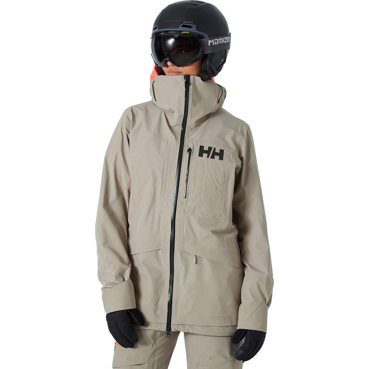 Helly Hansen Women's Aurora Infinity Shell Jacket in Terrazzo - Size: XS