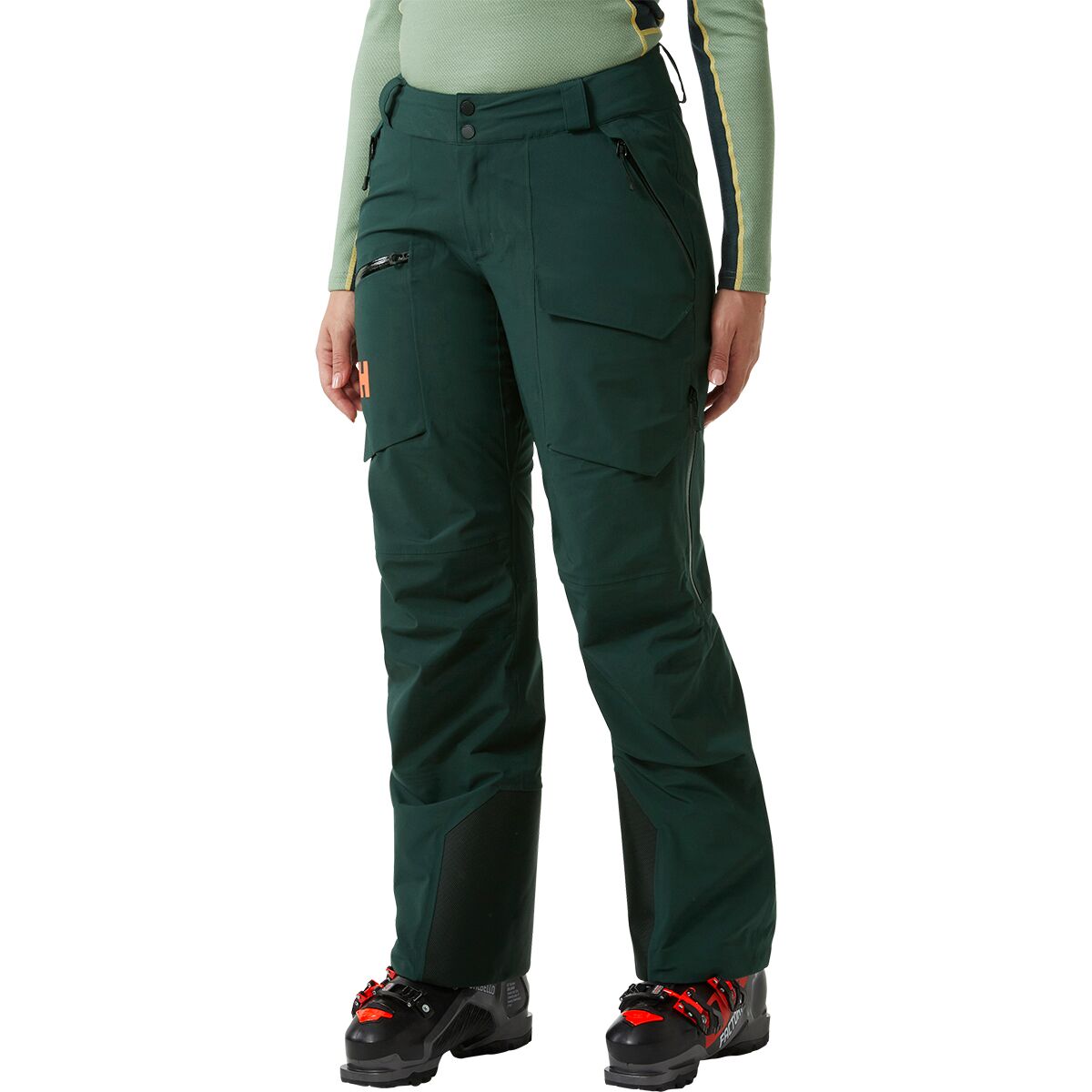 Helly Hansen Women's Aurora Infinity Shell Pant in Darkest Spruce - Size: XS