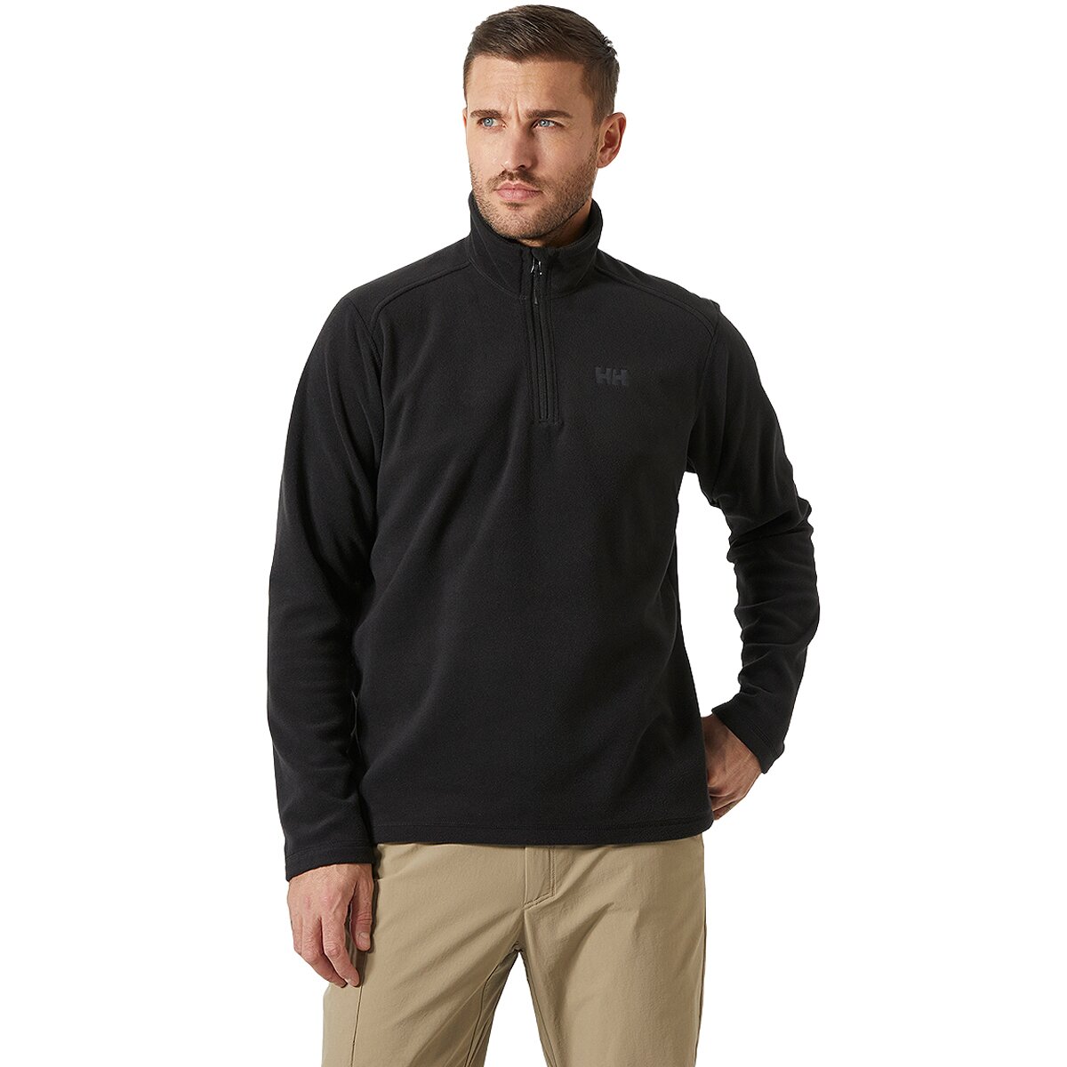 Helly Hansen Men's Daybreaker 1/2-Zip Fleece in Black2 - Size: Small