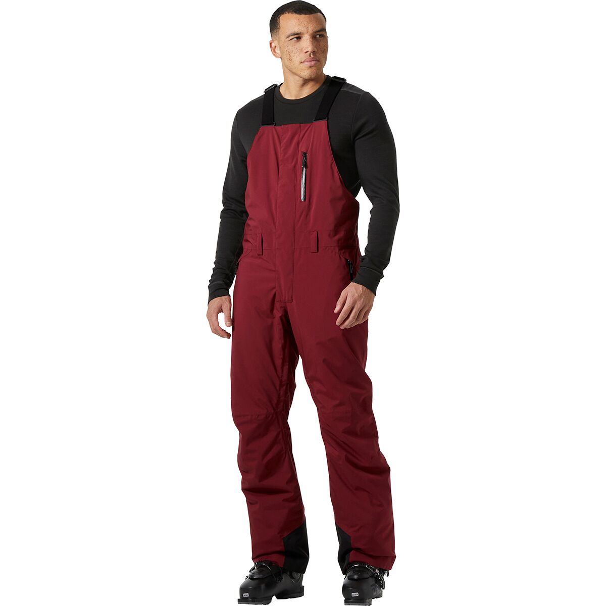 Helly Hansen Men's Legendary Insulated Bib Pant in Mars Red - Size: Small