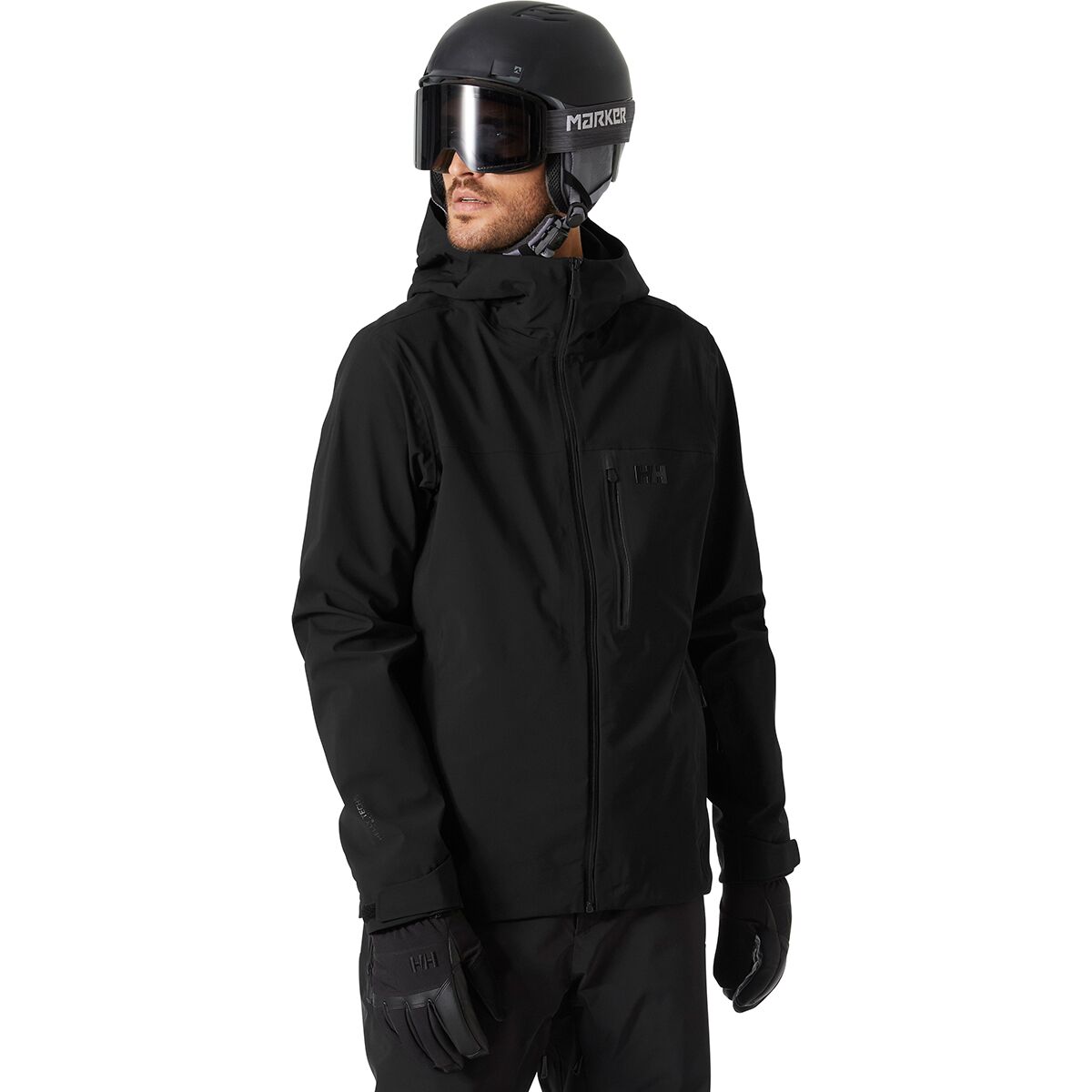 Helly Hansen Men's Swift 3L Shell Jacket in Black - Size: Small