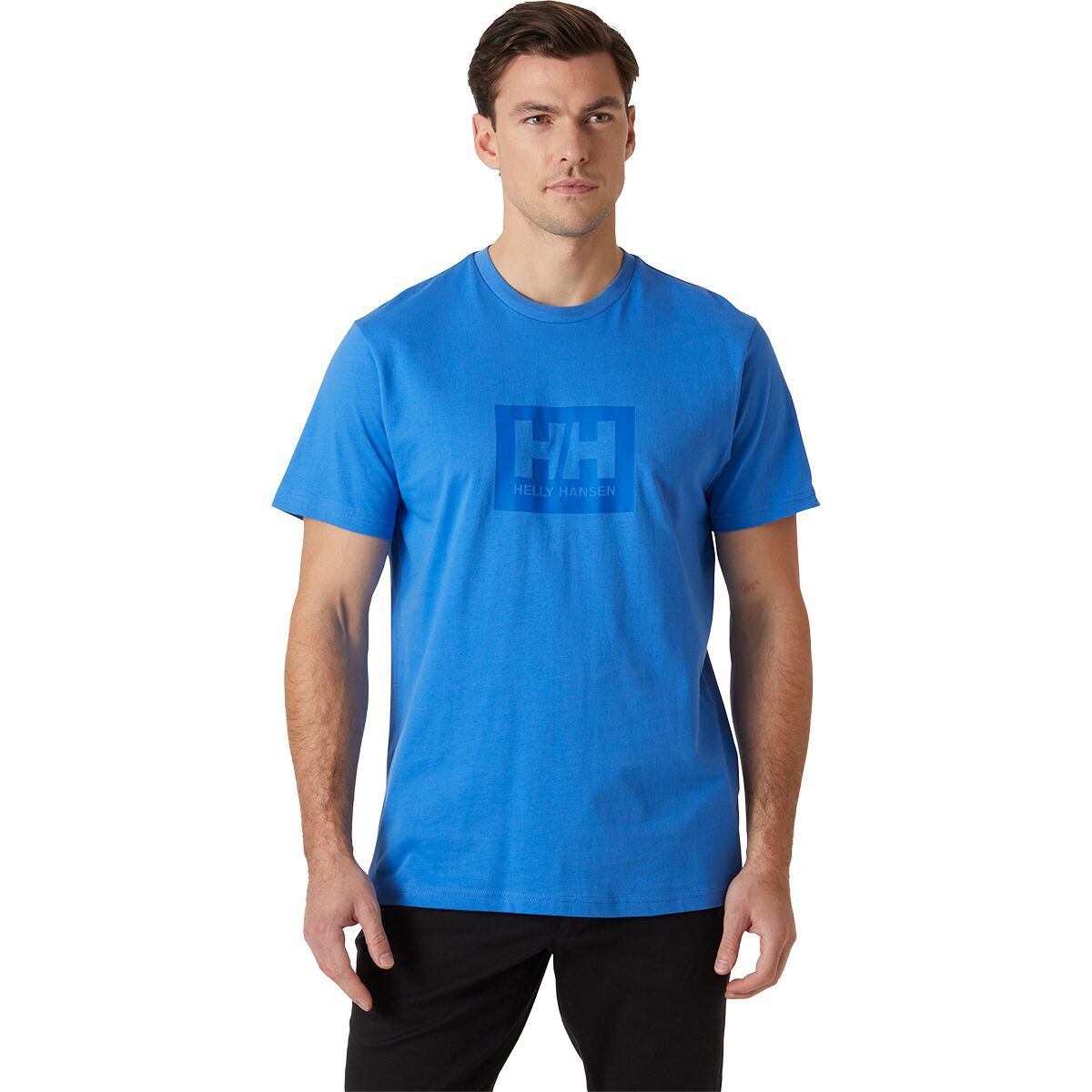 Helly Hansen Helly Hansen Men's HH Box T-Shirt in Ultra Blue - Size: Small - $20.00 at Steep and Cheap