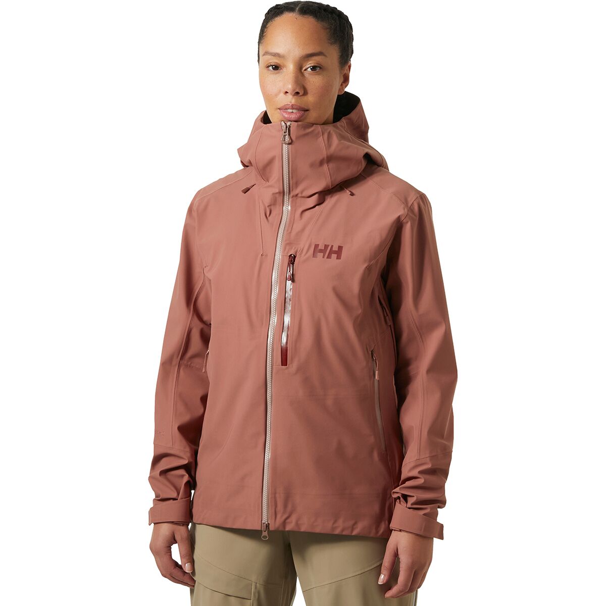 Helly Hansen Women's Verglas BC Jacket in Dark Cedar - Size: XL