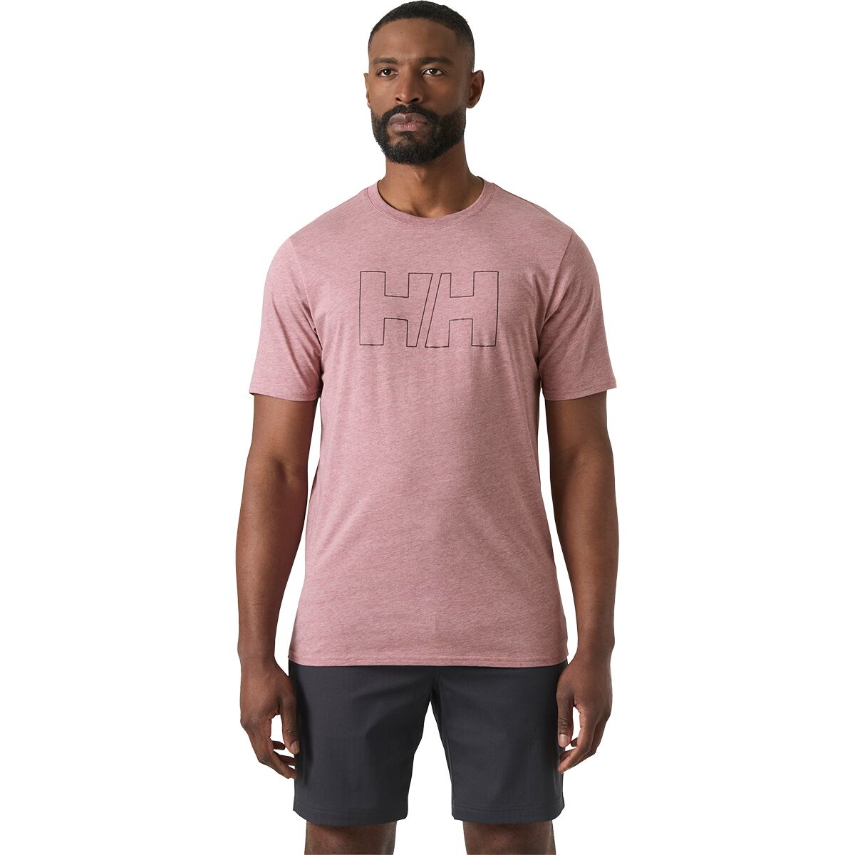 Helly Hansen Helly Hansen Men's HH Tech Logo T-Shirt in Wildberry - Size: Small - $26.00 at SteepandCheap.com
