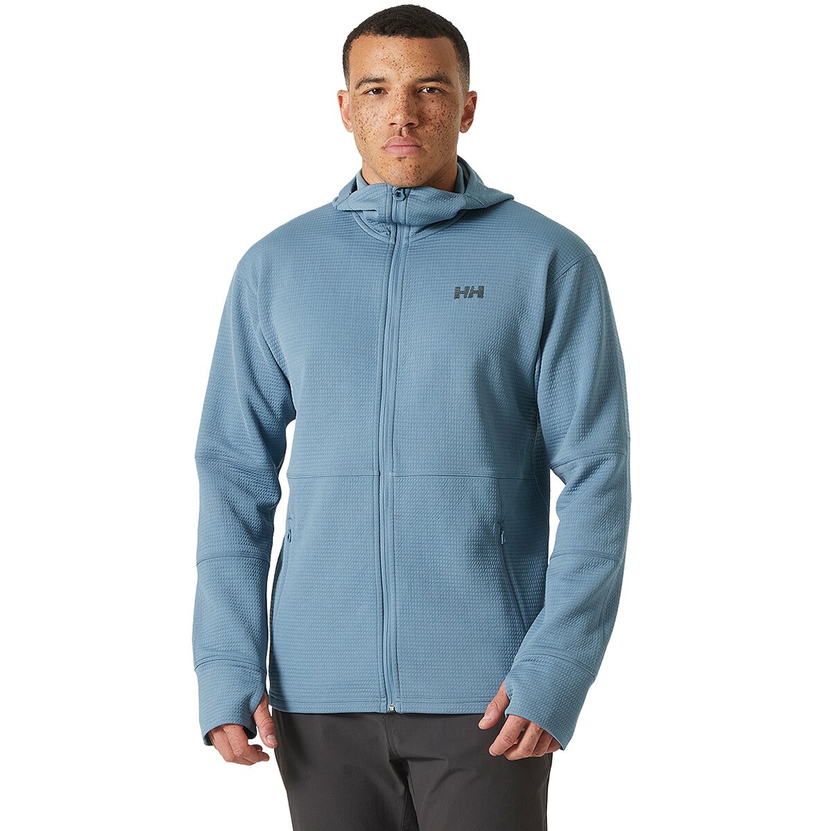 Helly Hansen Men's Evolved Air Hooded Midlayer in Washed Navy - Size: XL