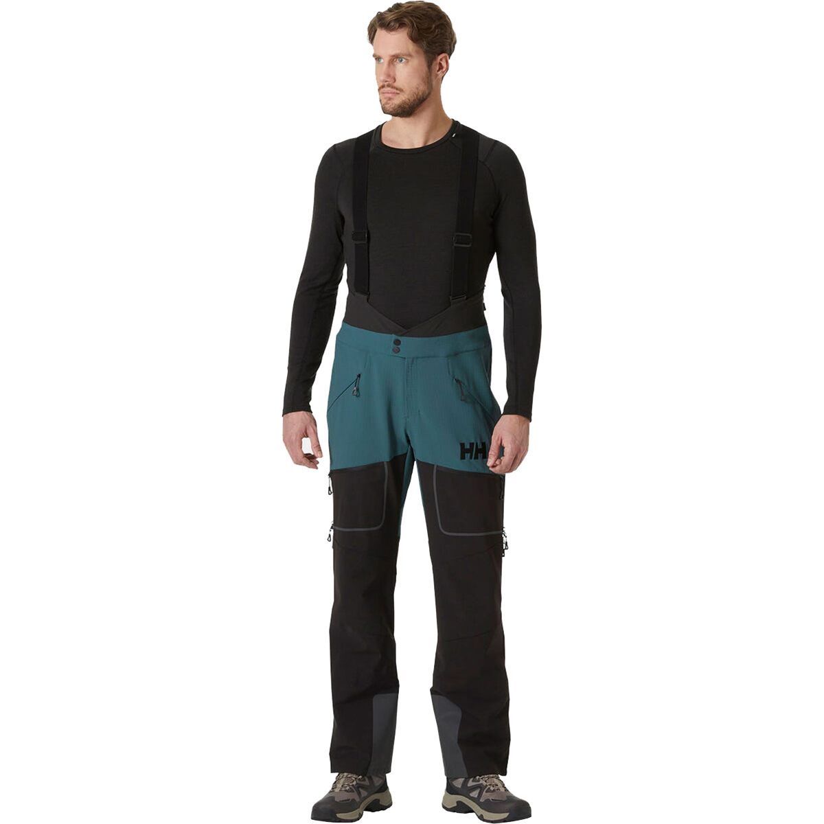 Helly Hansen Helly Hansen Men's Odin Bc Softshell Bib Pant in Dark Creek - Size: Large - $240.00 at Steep and Cheap