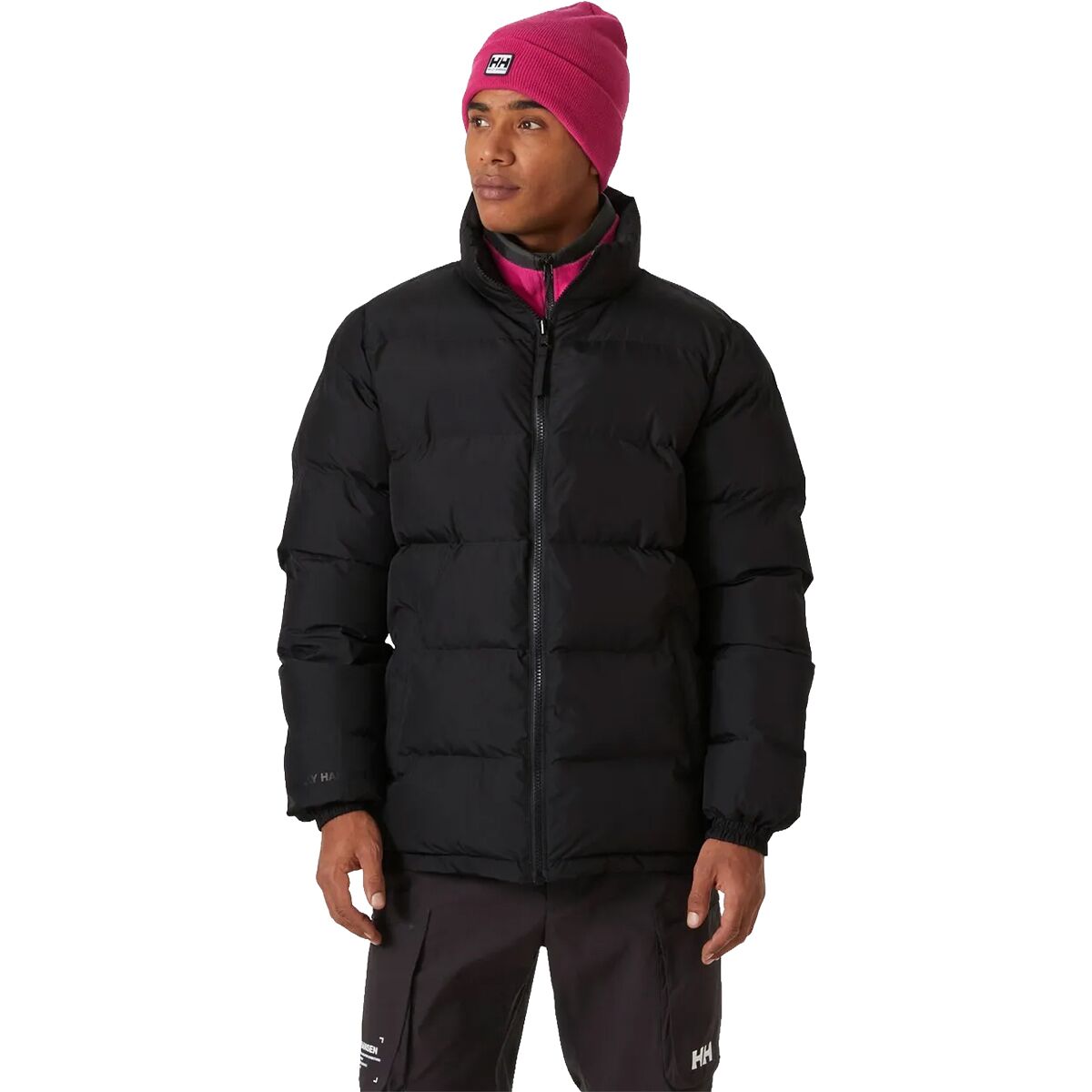 Helly Hansen Men's Yu 23 Reversible Puffer Jacket in Black2 - Size: Medium