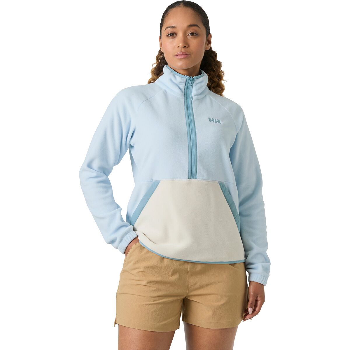 Helly Hansen Women's Rig Fleece 1/2-Zip Pullover in Pinnacle Blue - Size: Small