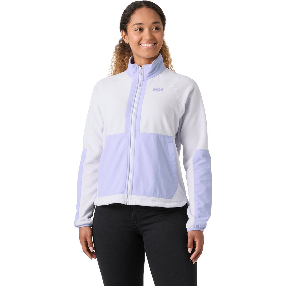 Helly Hansen Women's Rig Fleece Jacket in Even Light Purple - Size: XL