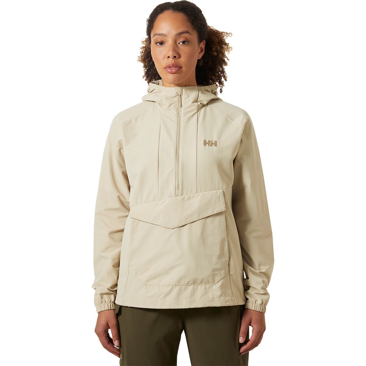 Helly Hansen Women's Vista Hike Anorak in Utility Green - Size: Medium