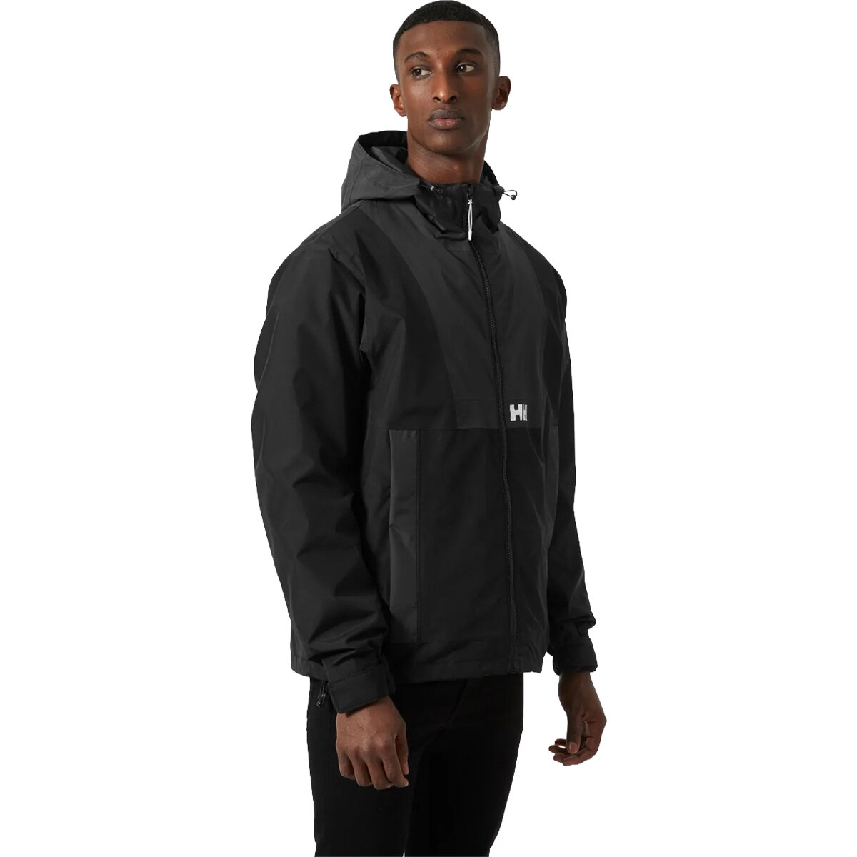 Helly Hansen Helly Hansen Men's Rig Rain Jacket in Black - Size: Medium - $110.50 at Steep and Cheap