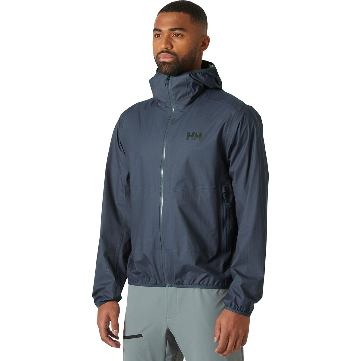 Helly Hansen Men's Verglas 2.5L Fastpack Jacket in Alpine Frost - Size: Small