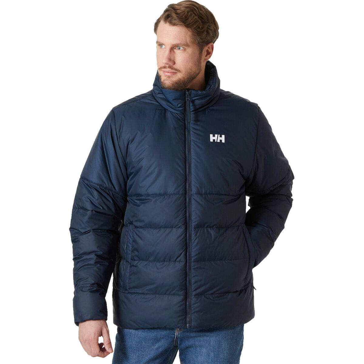 Helly Hansen Men's Oslo Light Puffy Jacket in Navy - Size: XXL