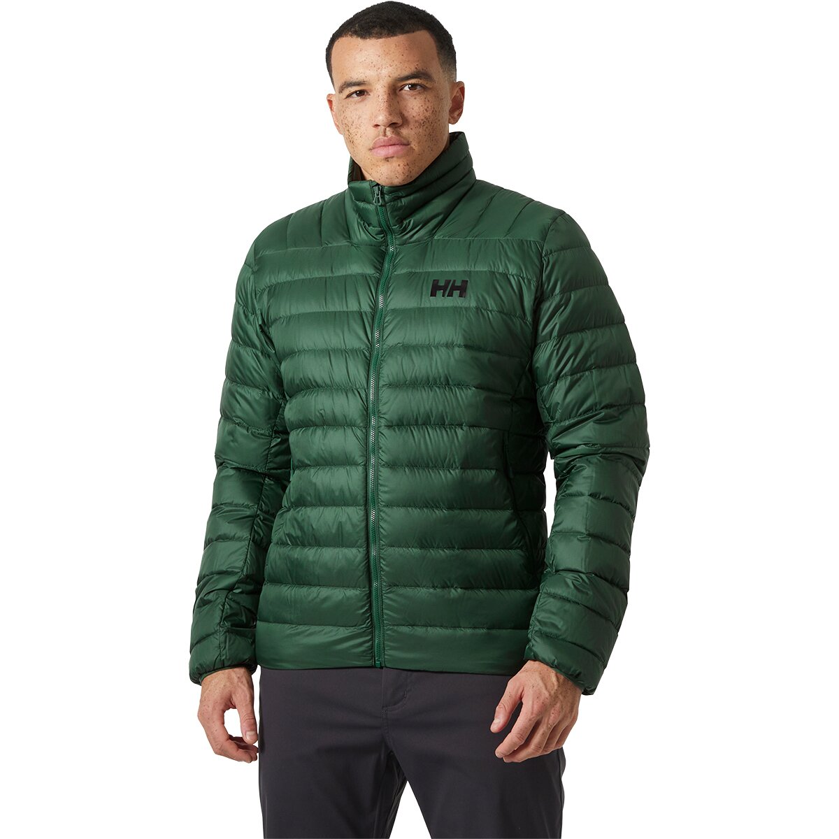 Helly Hansen Men's Verglas Down Jacket 2.0 in Jungle Green - Size: Large
