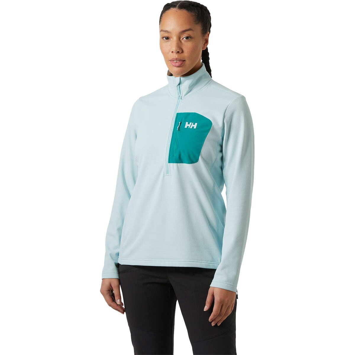 Helly Hansen Helly Hansen Women's Versalite 1/2-Zip Fleece in Barely Blue - Size: XL - $58.50 at Steep and Cheap