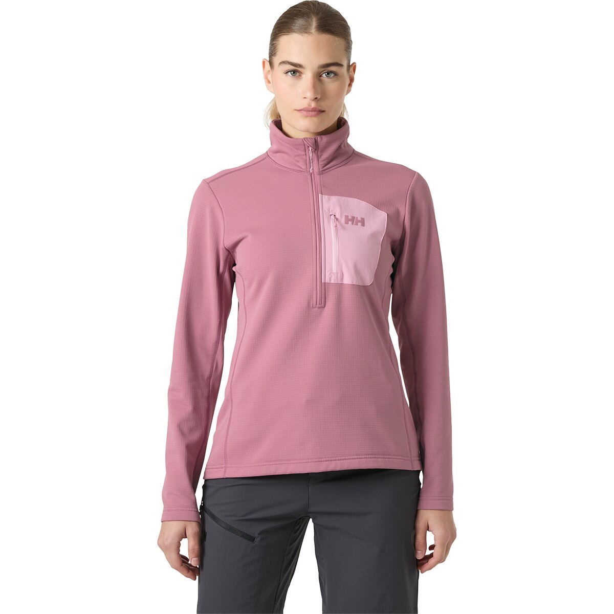 Helly Hansen Women's Versalite 1/2-Zip Fleece in Wildberry - Size: XL
