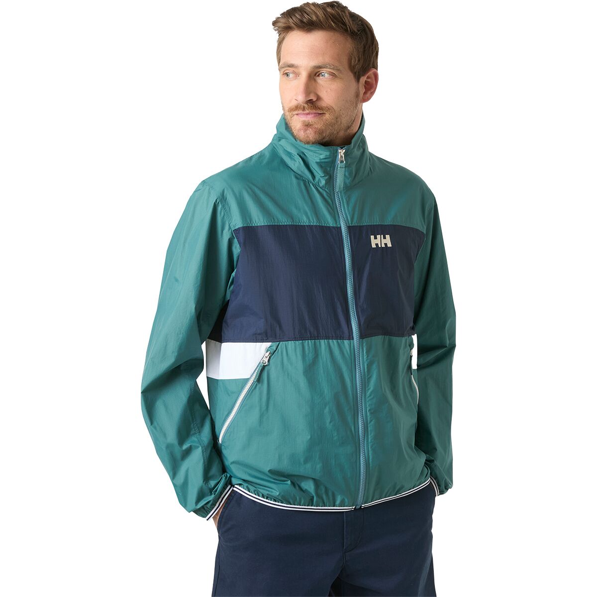 Helly Hansen Helly Hansen Men's Koster Windbreaker in Opal Green - Size: Small - $77.00 at Steep and Cheap