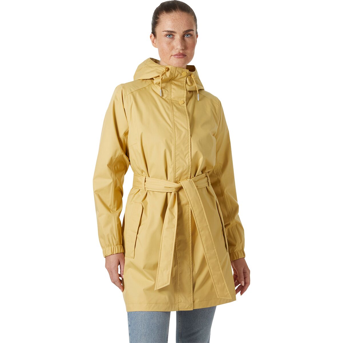 Helly Hansen Women's Classics Trench Coat in Sand - Size: Medium