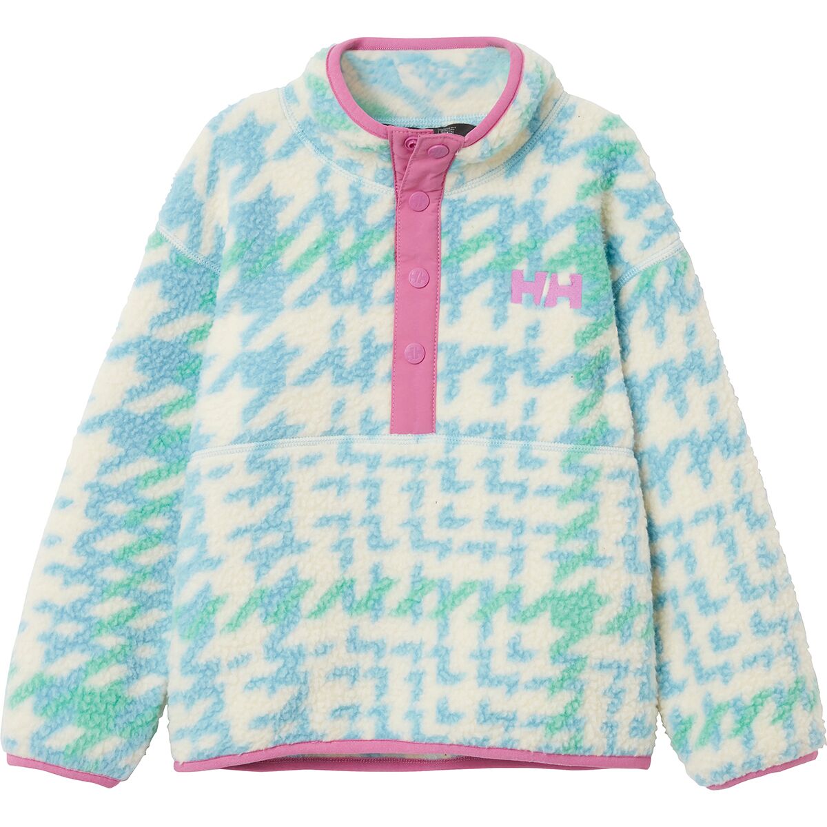 Helly Hansen Frosty Pile Sweater - Toddlers' in Light Cyan Broxburn AOP - Size: 5