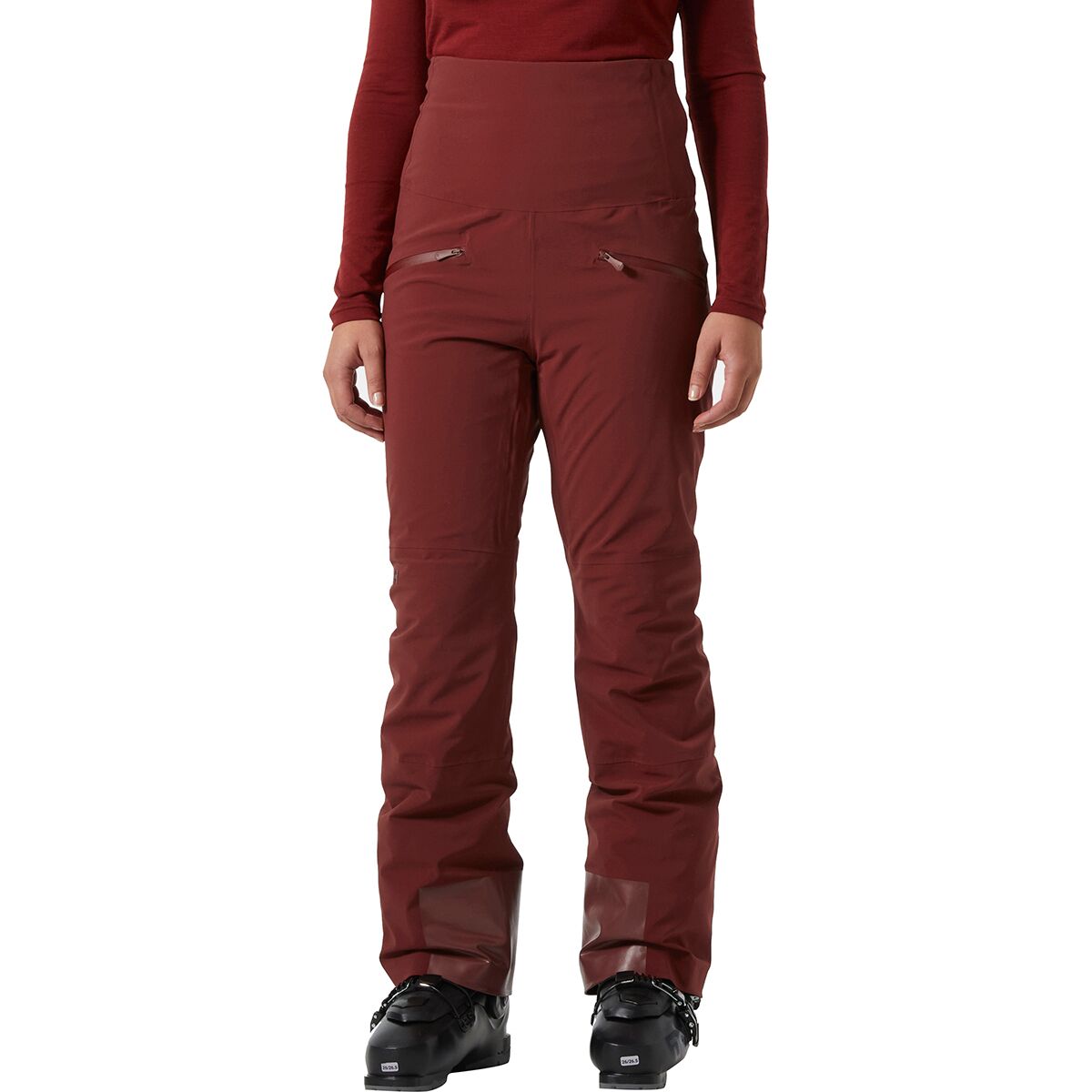 Helly Hansen Women's Alphelia Hi Waist Insulated Pant in Mars Red - Size: Medium