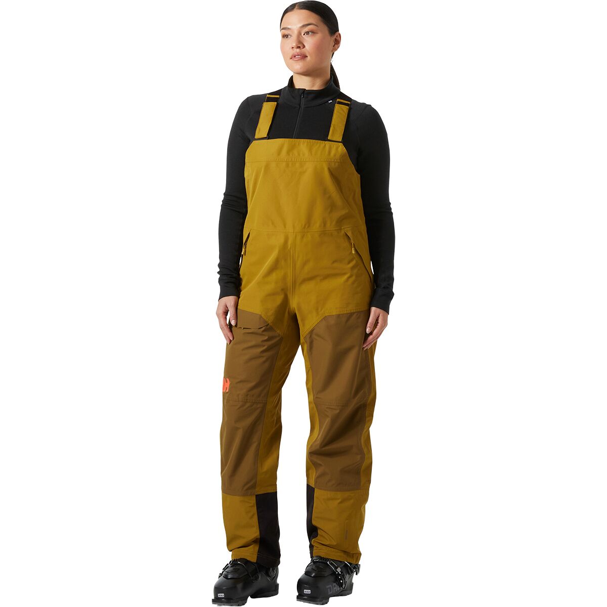 Helly Hansen Women's Emiko Shell Bib Pant in Lynx - Size: XS