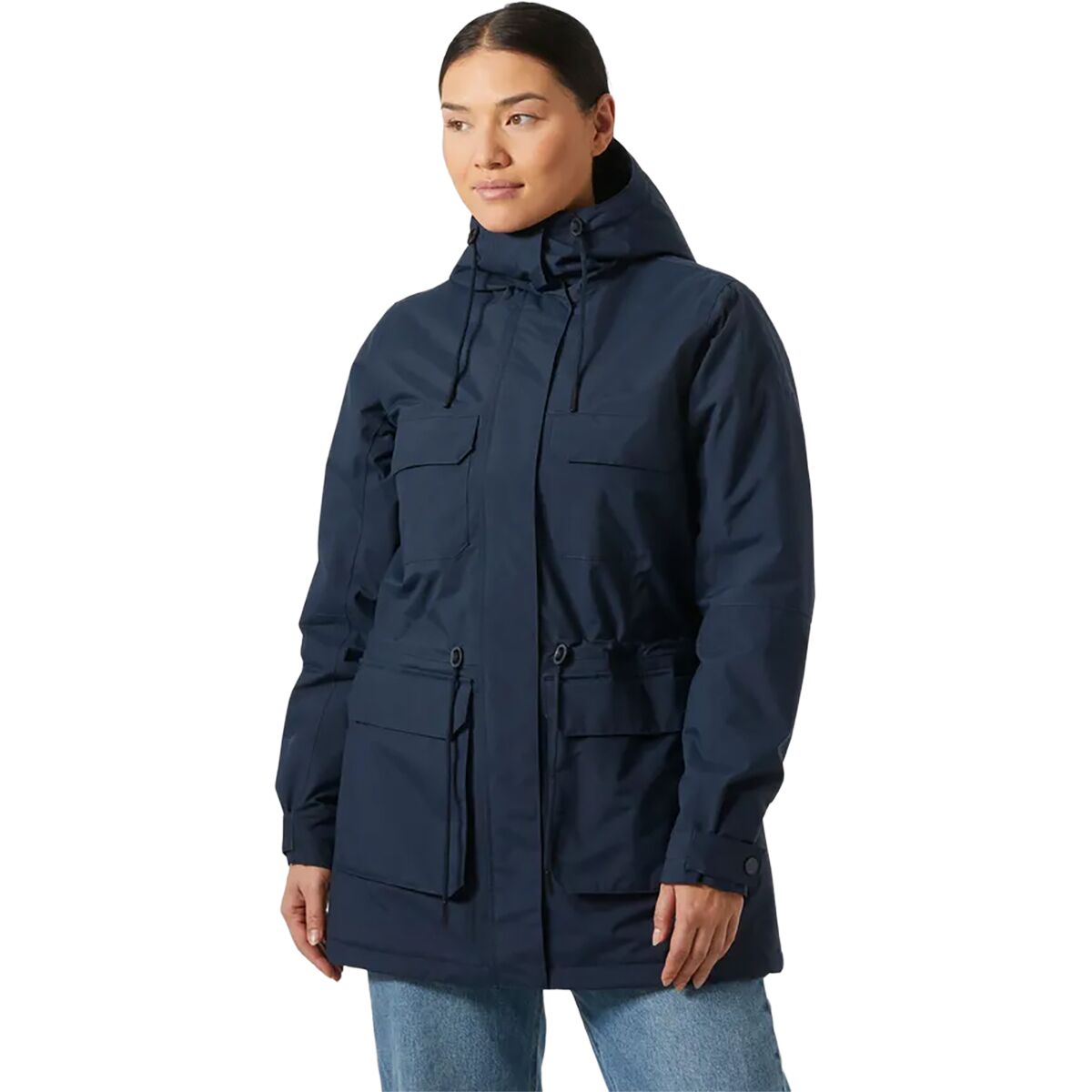 Helly Hansen Women's Escape Insulated Parka in Navy - Size: XS