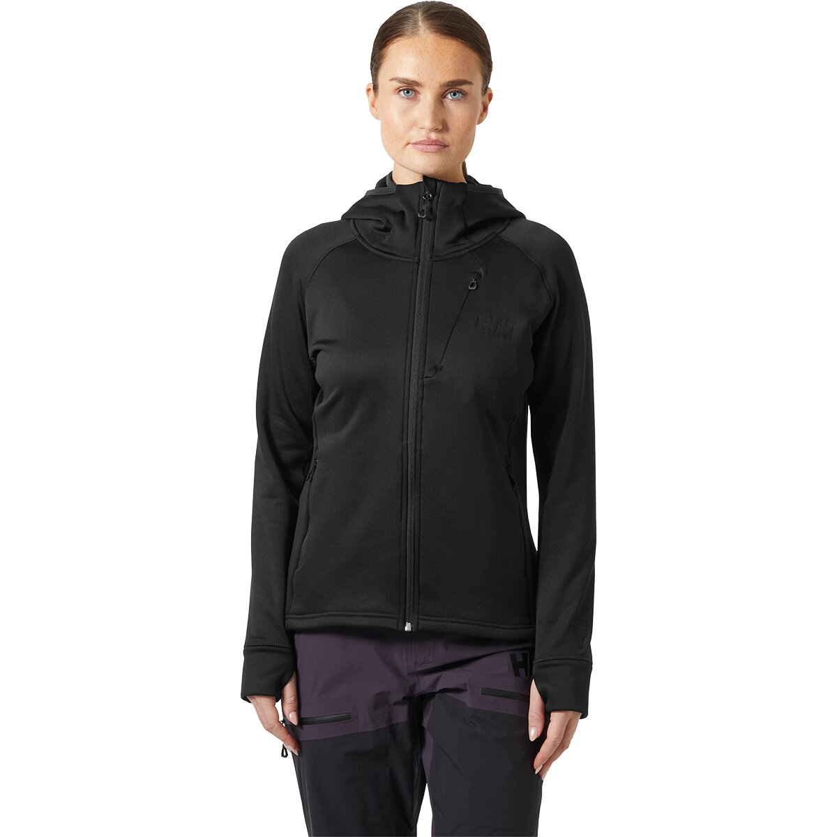 Helly Hansen Women's Odin Thermal Pro Fleece Jacket in Black - Size: XL