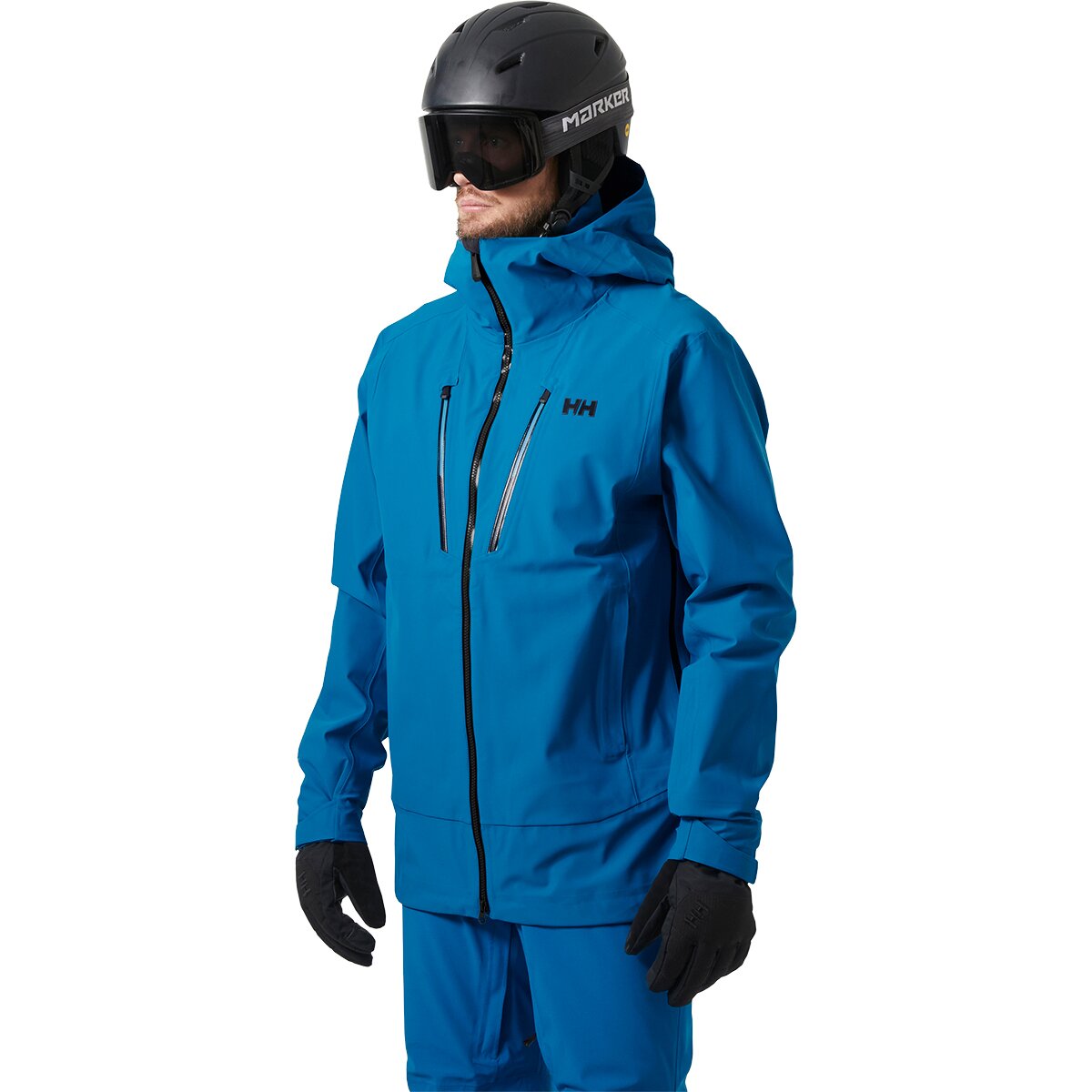 Helly Hansen Men's Carv Lifaloft 2.0 Jacket in Cerulean Blue - Size: XXL
