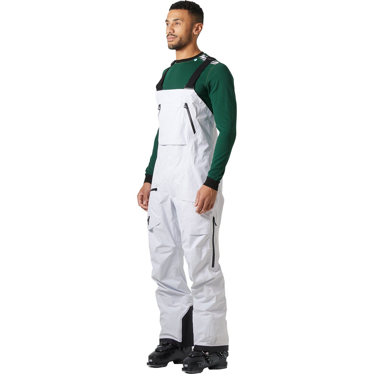 Helly Hansen Men's Ridge Infinity Shell Bib Pant in White - Size: XL