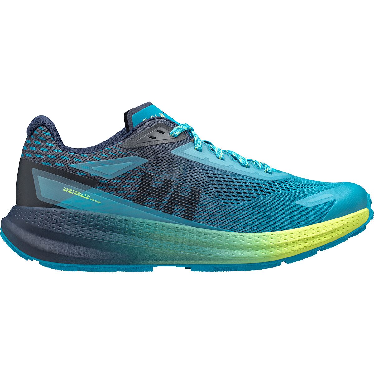 Helly Hansen Men's Kestrel Trail Running Shoe in Cyan / Sharp Green - Size: