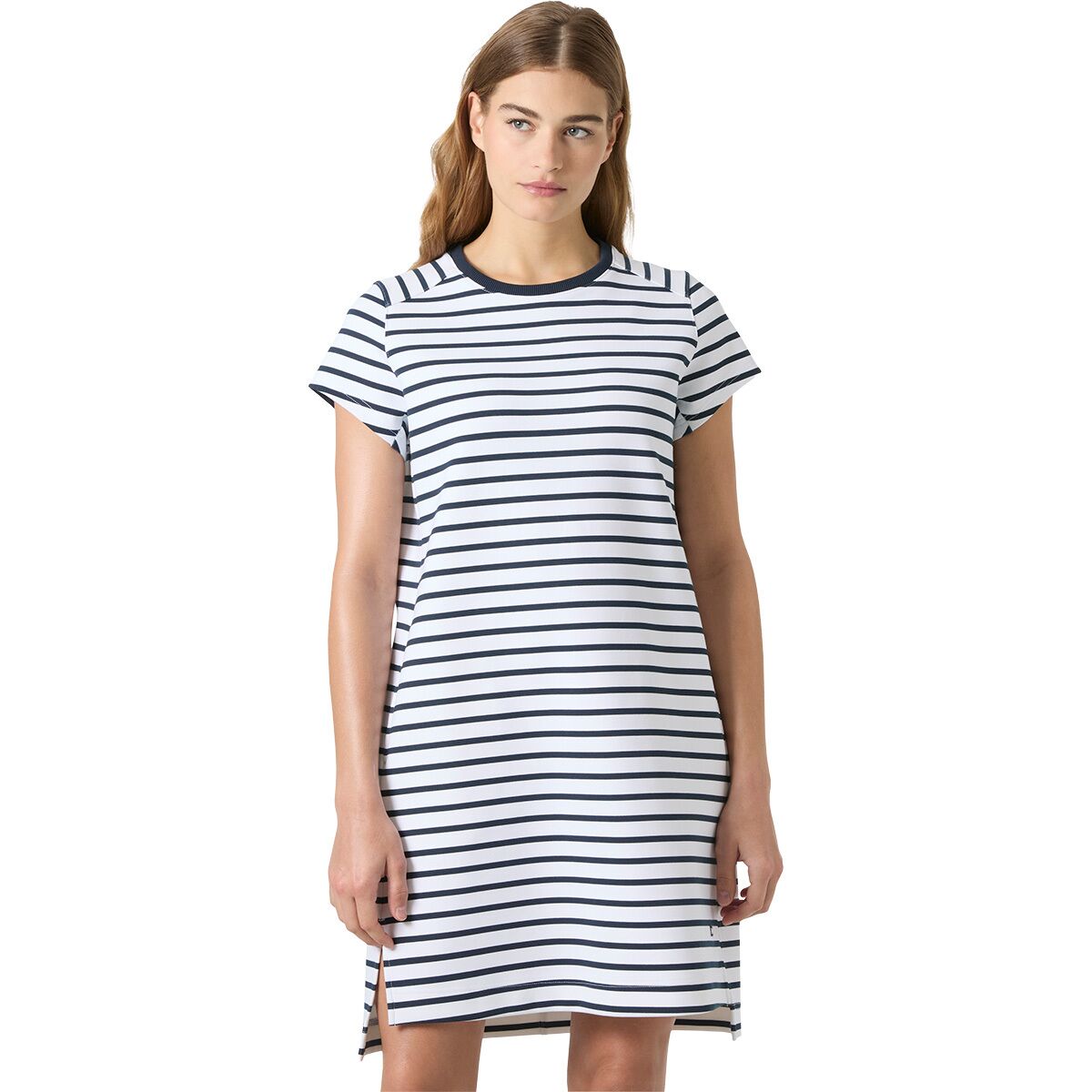 Helly Hansen Helly Hansen Women's Capri T-Shirt Dress in White Navy Stripe - Size: Small - $52.50 at Steep and Cheap