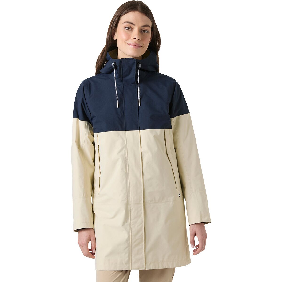 Helly Hansen Women's Koster Rain Coat in Cream - Size: Large