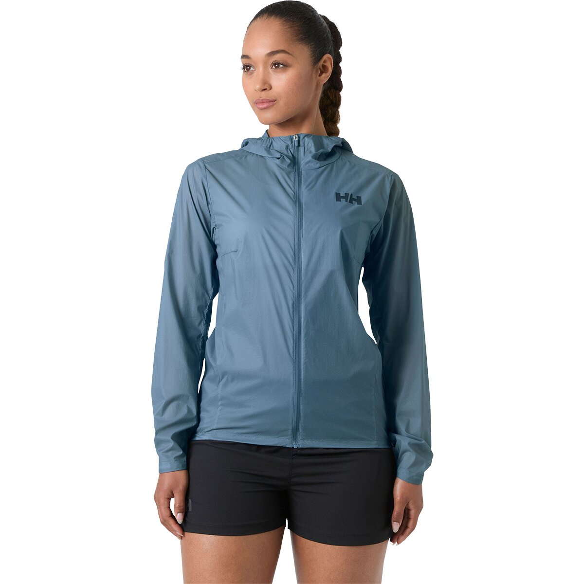 Helly Hansen Women's Trail Windbreaker Jacket in Washed Navy - Size: XL