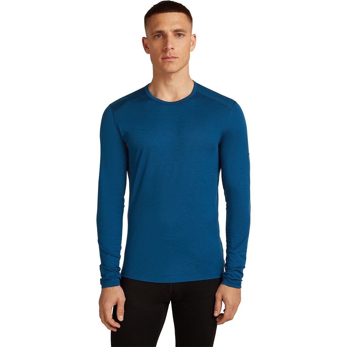 Icebreaker Men's 200 Oasis LS Crew Top in Atlantis - Size: XL