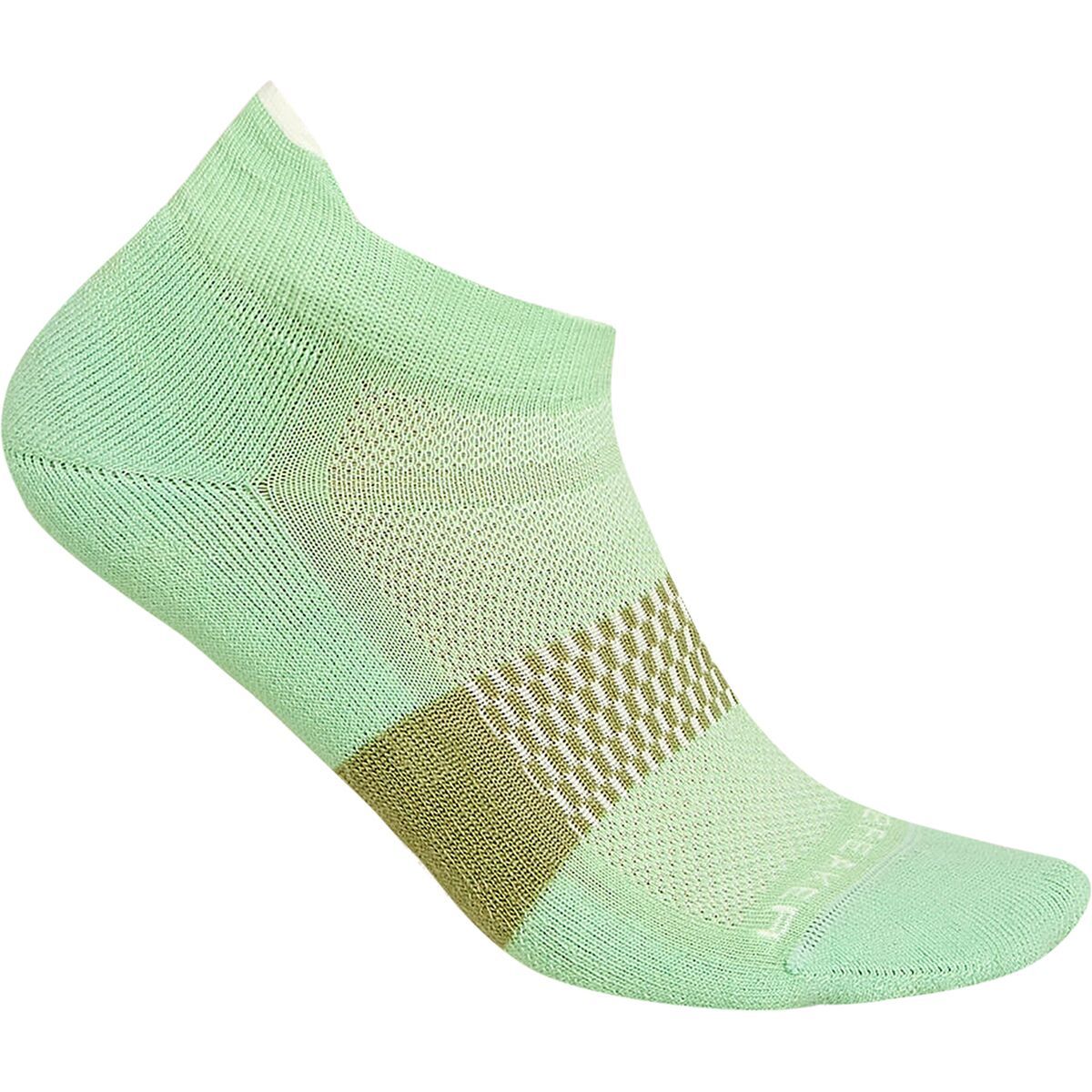 Icebreaker Women's Multisport Light Micro Sock in Pop / Obsidian / Carob - Size: Large