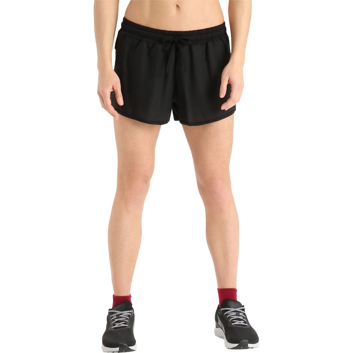 Icebreaker Women's ZoneKnit Short in Black - Size: XL