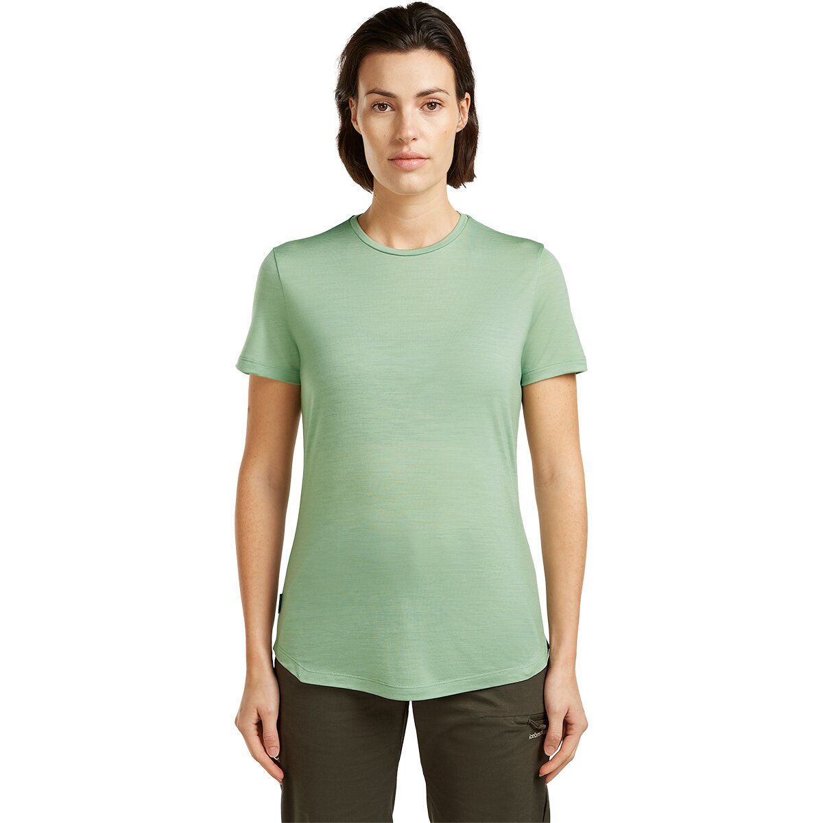 Icebreaker Women's Merino 125 Cool-Lite Sphere III T-Shirt in Seaglass - Size: XS