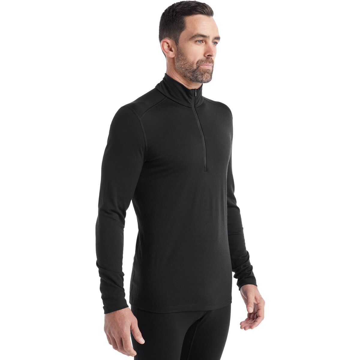 Icebreaker Men's Merino 200 Oasis Long-Sleeve 1/2-Zip Top in Loden - Size: XL
