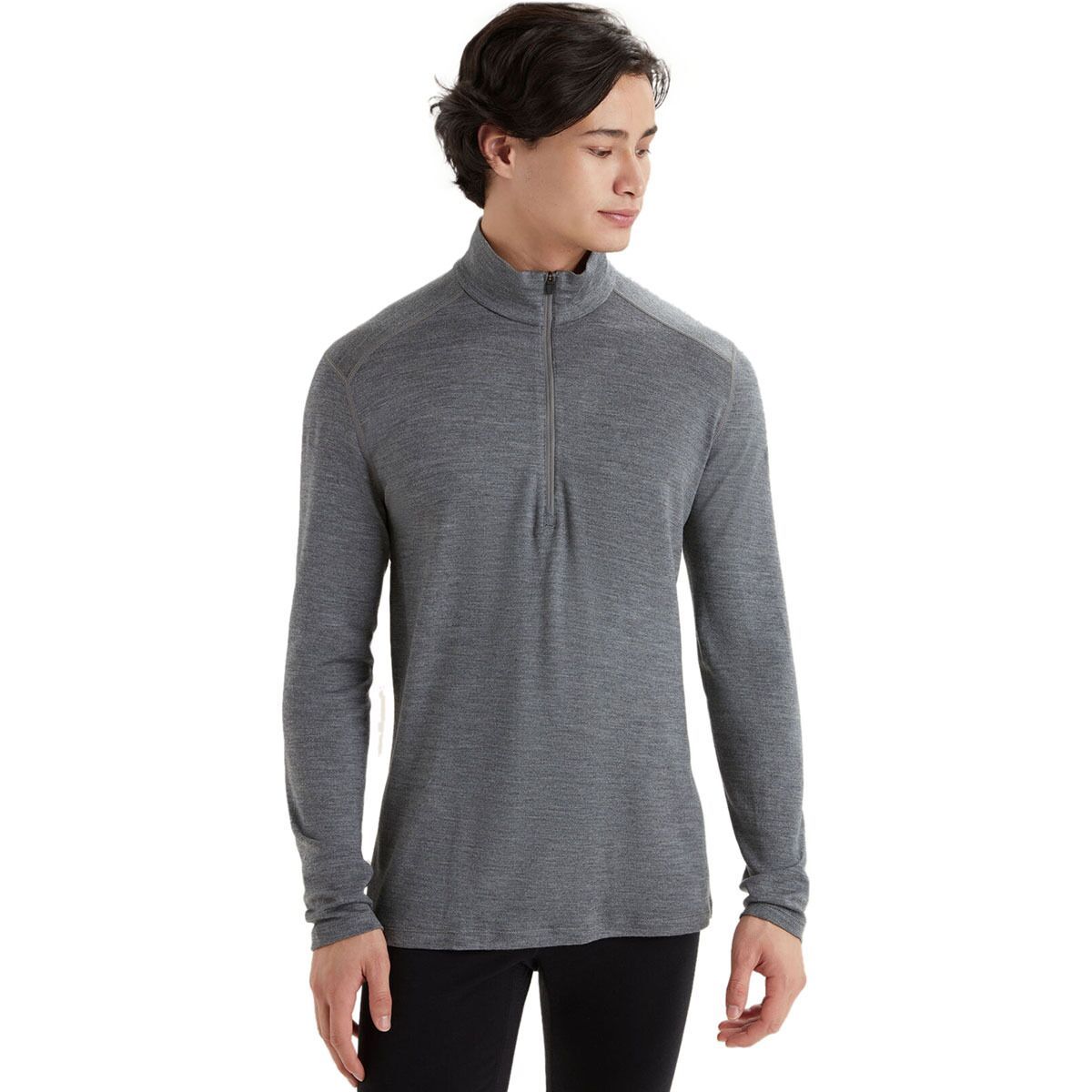 Icebreaker Men's Merino 260 Tech Long-Sleeve 1 in 2-Zip Top - Size: Medium