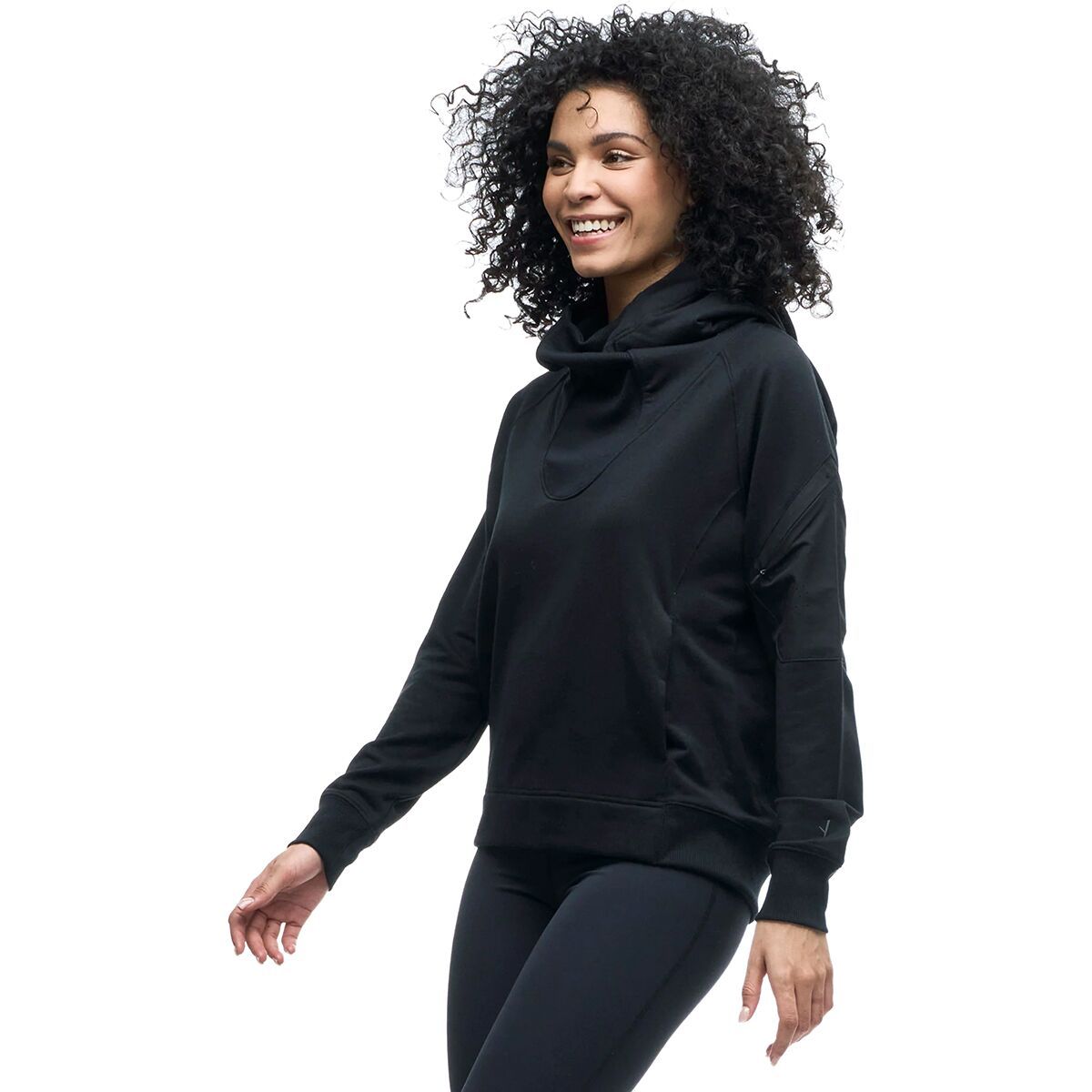 Indyeva Women's Bunda II Pullover Fleece in Mood - Size: Medium