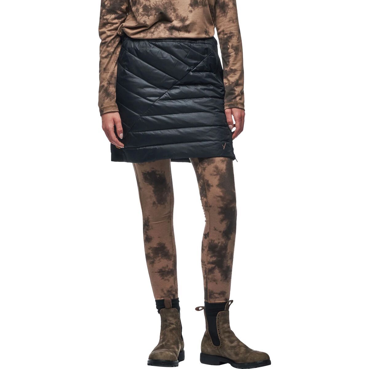 Indyeva Women's Suletekk Long RDS Skirt in Agate - Size: XS