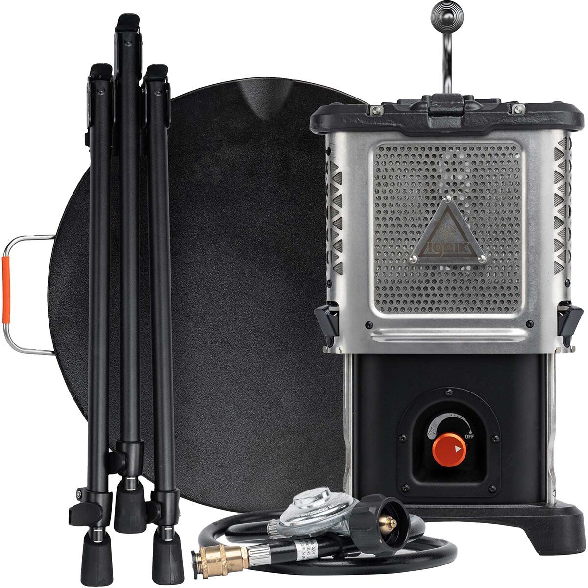 Ignik Outdoors Skullet Deluxe Heater Stove Cook Set
