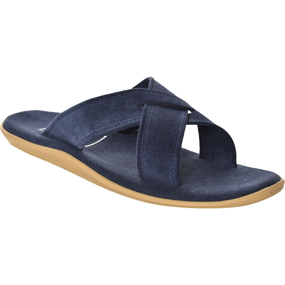 Island Slipper Island Slipper Classic Suede Slide Sandal in Navy - Size: Mens 9.0/Womens 10 - $82.48 at Steep and Cheap