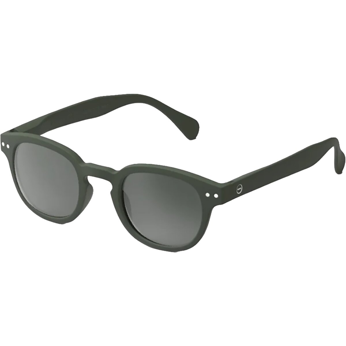 Izipizi Izipizi #C Sun The Retro Sunglasses in Kaki - $47.97 at Steep and Cheap