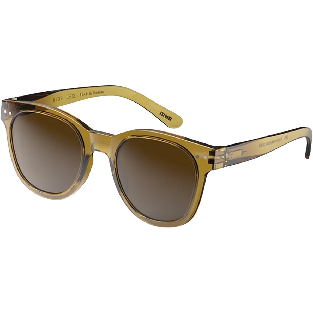 Izipizi SUN #N Sunglasses in Golden Green