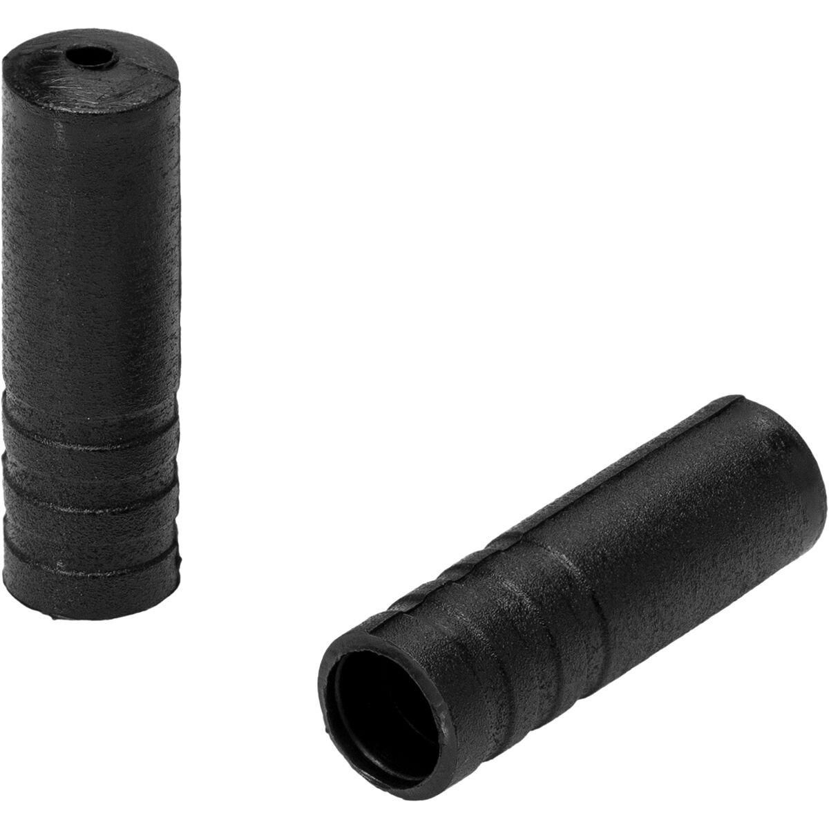 Jagwire 4mm Open Nylon End Caps in Black - Size: Bottle of 100