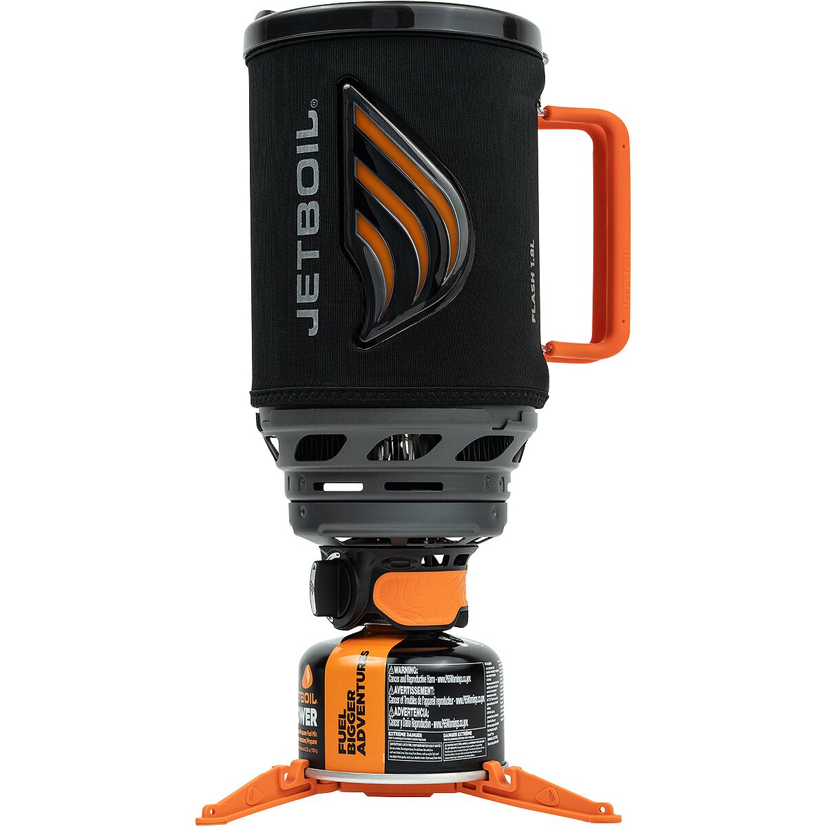 Jetboil Flash 1.8L Fast Boil Backpacking Stove System in Carbon