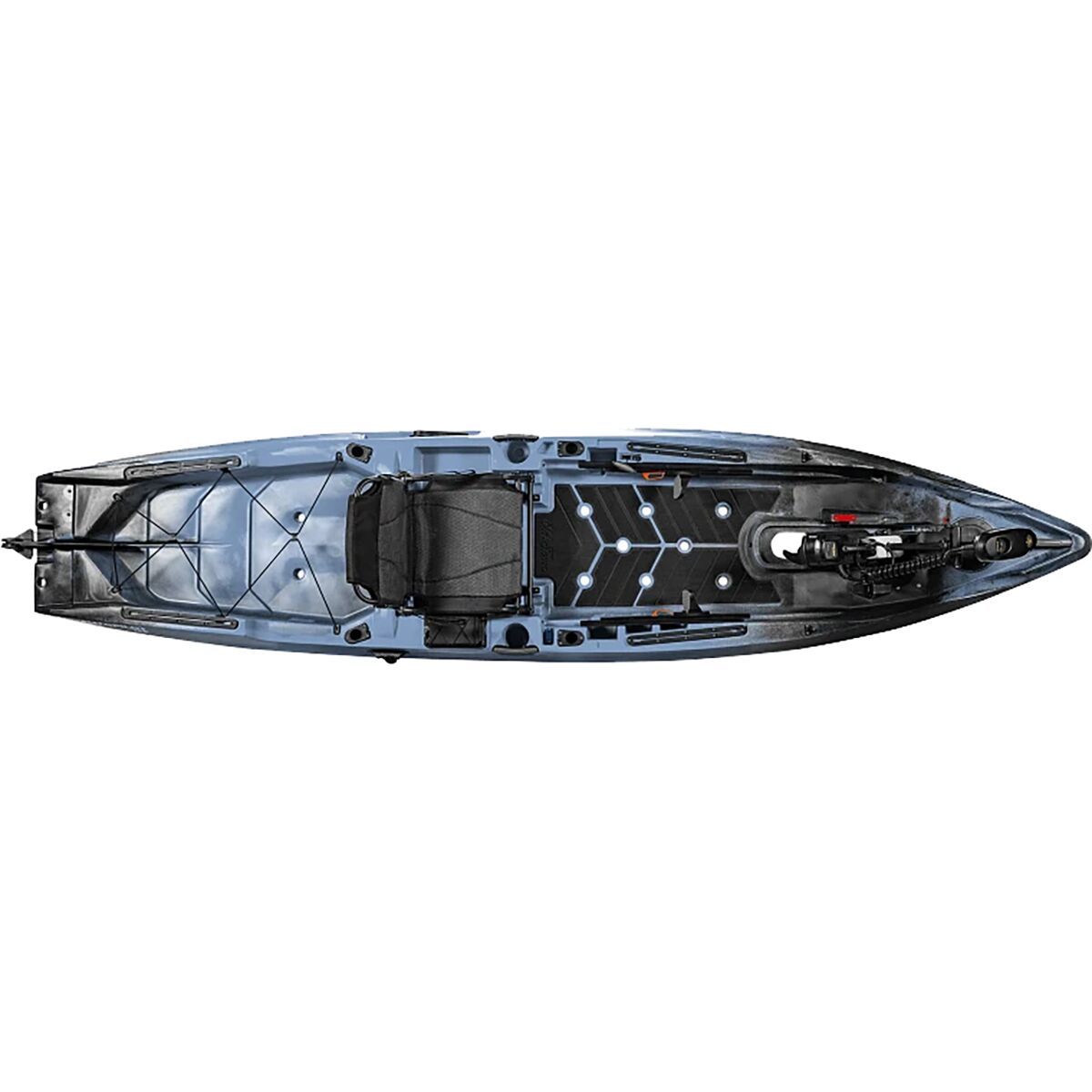 Old Town Sportsman Autopilot 136 Kayak in Steel Blue Camo - Size: 13ft 6in